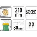 YATO GASTRO Küchenschere 210 mm