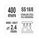 YATO GASTRO Handrührgerät 400 mm