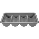 YATO GASTRO Besteckhalter 4 Segmente 520 x 290 x 95 mm