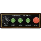 YATO GASTRO Knetmaschine 50 Liter 2 Geschwindigkeiten 3100 W 380 V