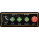 YATO GASTRO Knetmaschine 50 Liter 2 Geschwindigkeiten 3100 W 380 V