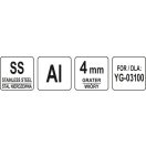 YATO GASTRO Reibscheibe 4 mm