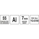 YATO GASTRO Reibscheibe 7 mm