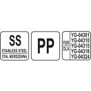 YATO GASTRO Tropfschale Größe S