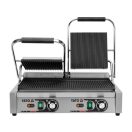 YATO GASTRO Doppelkontaktgrill 580 mm 3600 W geripptes Backblech