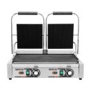 YATO GASTRO Doppelkontaktgrill 580 mm 3600 W geripptes Backblech