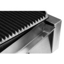 YATO GASTRO Doppelkontaktgrill 580 mm 3600 W geripptes Backblech