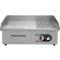 YATO GASTRO Grill 550 mm 3000 W flaches und geripptes Backblech