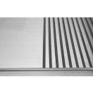 YATO GASTRO Grill 550 mm 3000 W flaches und geripptes Backblech