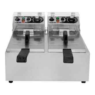 YATO GASTRO Doppel-Ölfritteuse 2 x 3,5 Liter 2 x 2000 W