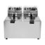 YATO GASTRO Tischfritteuse 2 x 5 Liter 2 x 2000 W