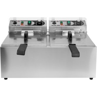 YATO GASTRO Tischfritteuse 2 x 8 Liter 2 x 3300 W