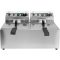 YATO GASTRO Tischfritteuse 2 x 8 Liter 2 x 3300 W