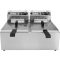 YATO GASTRO Tischfritteuse 2 x 11,5 Liter 2 x 5000 W