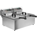 YATO GASTRO Tischfritteuse 2 x 11,5 Liter 2 x 5000 W