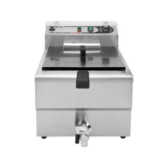 YATO GASTRO Tischfritteuse 12 Liter 5000 W mit Ablasshahn