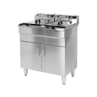 YATO GASTRO Ölfritteuse 2 x 11,5 Liter 2 x 5000 W