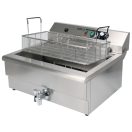 YATO GASTRO Tischfritteuse 26,5 Liter 6000 W mit Ablasshahn