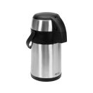 YATO GASTRO Pumpenthermoskanne 2,2 Liter Inox