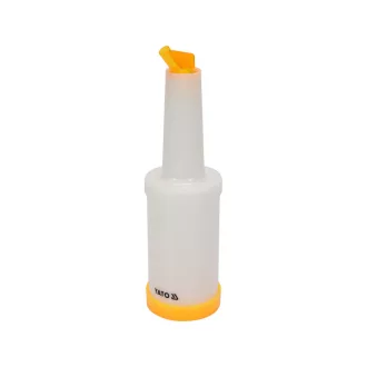 YATO GASTRO Saftflasche 1 Liter gelb