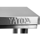 YATO GASTRO Inox-Arbeitstisch mit unterer Ablage