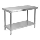 YATO GASTRO Inox-Arbeitstisch mit unterer Ablage