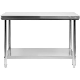 YATO GASTRO Inox-Arbeitstisch mit unterer Ablage