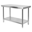 YATO GASTRO Inox-Arbeitstisch mit unterer Ablage