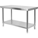 YATO GASTRO Inox-Arbeitstisch mit unterer Ablage