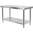 YATO GASTRO Inox-Arbeitstisch mit unterer Ablage