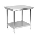 YATO GASTRO Inox-Arbeitstisch mit unterer Ablage