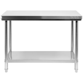 YATO GASTRO Inox-Arbeitstisch mit unterer Ablage