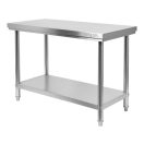 YATO GASTRO Inox-Arbeitstisch mit unterer Ablage