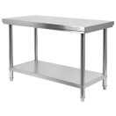 YATO GASTRO Inox-Arbeitstisch mit unterer Ablage