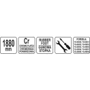 YATO GASTRO Kunststofffuß für Regal 1880 mm