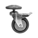 YATO GASTRO Lebensmittelwagen mit 2 Regalen