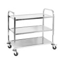 YATO GASTRO Lebensmittelwagen mit 3 Ablagen