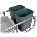 YATO GASTRO Küchenwagen 5 Stauräume, 3 Regale