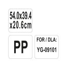 YATO GASTRO Kunststoffaufbewahrung für Küchenwagen 540 x 390 x 200 mm