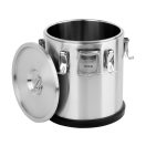 YATO GASTRO Essenslieferbottich doppelwandig 20 Liter Inox