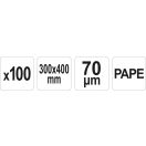 YATO GASTRO Sous-Vide-Vakuumbeutel 200 x 300 mm (100 Stück)