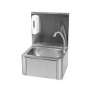 YATO GASTRO Wand-Handwaschbecken mit Knieschalter aus Edelstahl