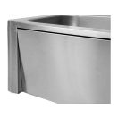 YATO GASTRO Wand-Handwaschbecken mit Knieschalter aus Edelstahl