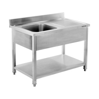 YATO Einbecken-Spültisch 120 x 60 cm