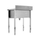 YATO Einbecken-Spültisch 60 x 60 cm