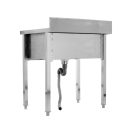 YATO Einbecken-Spültisch 60 x 60 cm