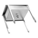 YATO Einbecken-Spültisch 60 x 70 cm