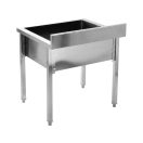 YATO Einbeckenspüle Arbeitstisch 100 x 70 cm