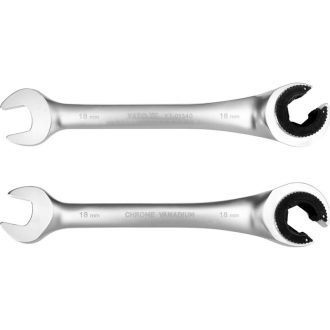 YATO Ratschen-Bremsleitungsschlüssel 18 mm