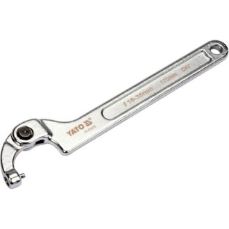   YATO Verstellbarer Stehbolzenschlüssel 15-35 mm / 170 mm CrV